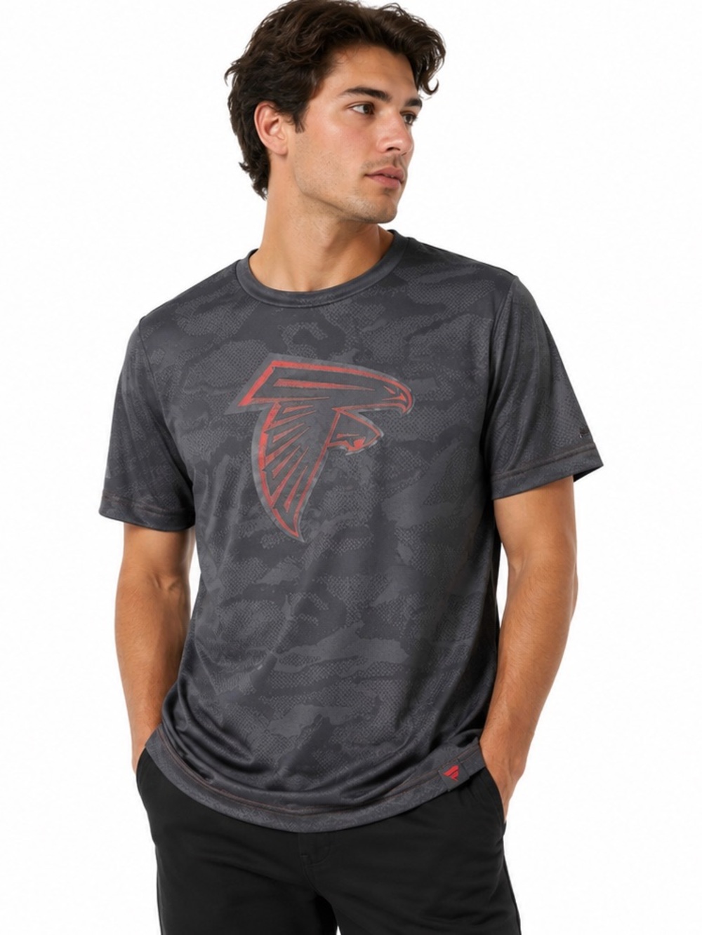 Atlanta Falcons Fanatics Camo Performance T-Shirt Men’s Small NFL Football